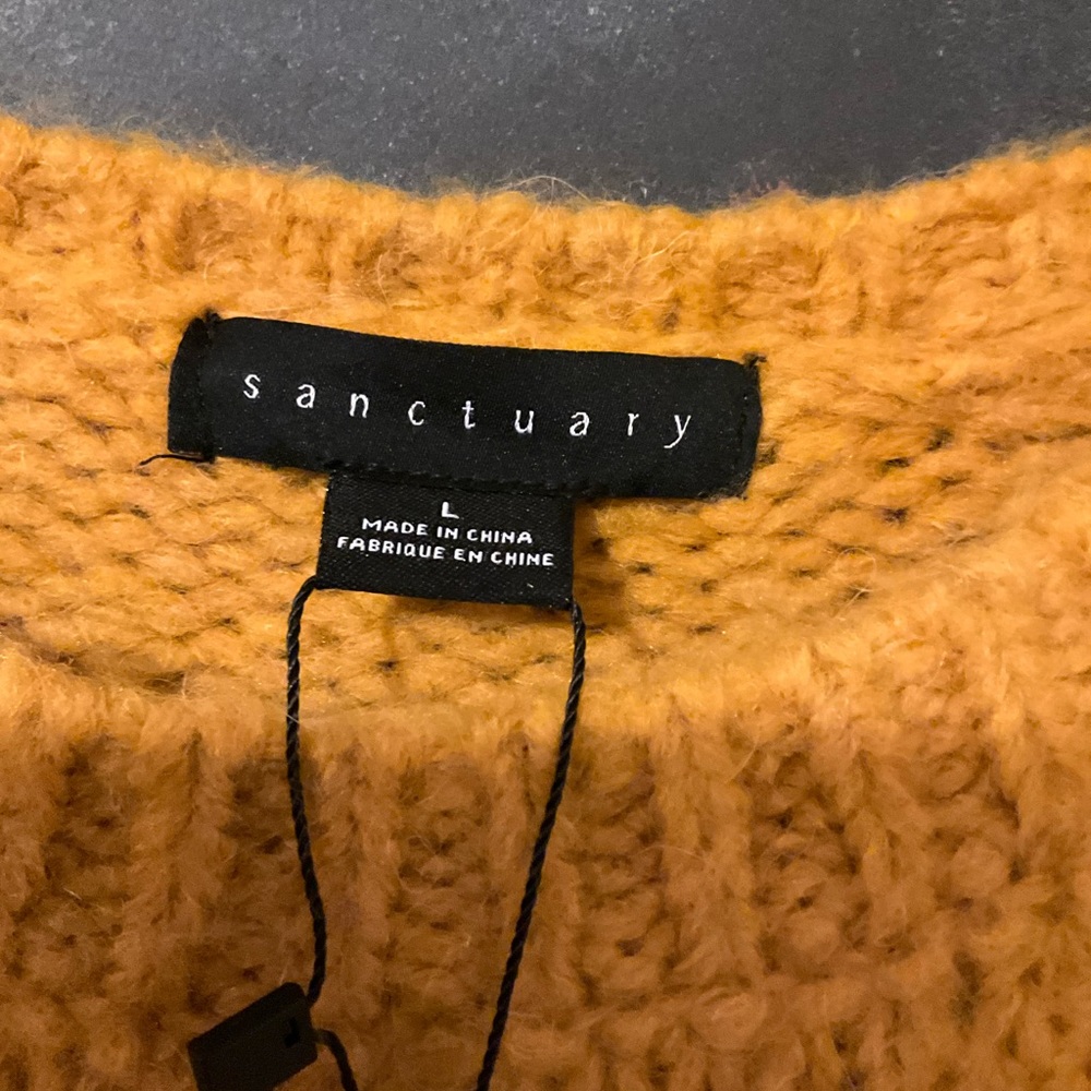 Mustard Sanctuary Sweater